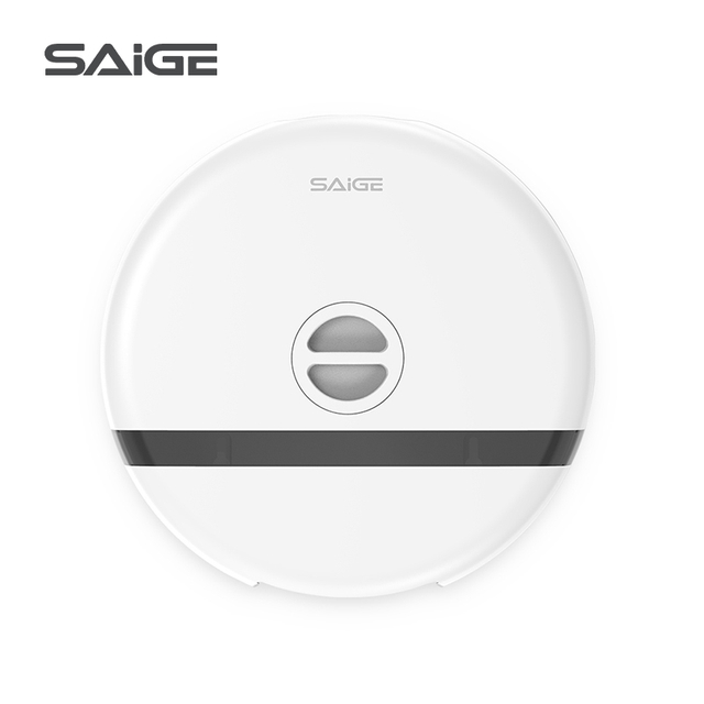 Saige 高品质 ABS 塑料壁挂式可锁定纸架用于卷纸巾