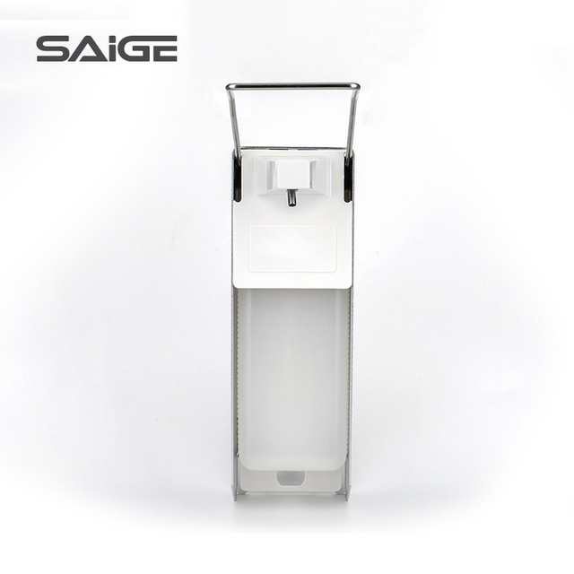 Saige 500ml 壁挂式弯头医院用洗手液分配器