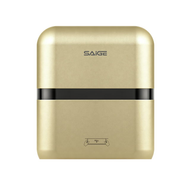 Saige Gold ABS 壁挂式大卷纸巾架自动切割
