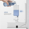 Saige 400ml 酒店 ABS 塑料壁挂式手动泡沫皂液器